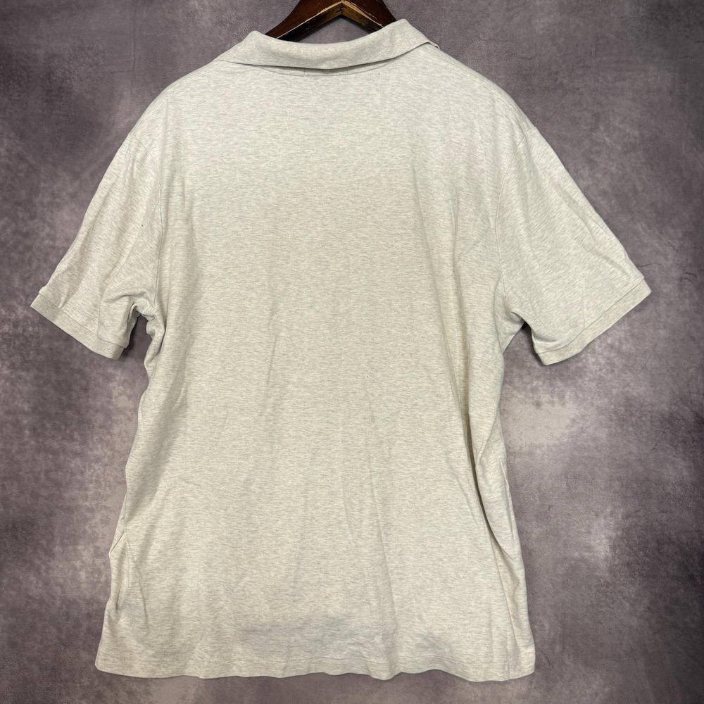 Polo Ralph Lauren Polo‎ Shirt Mens XL Heather Gray Classic Fit Embroidered Pony - Picture 3 of 8